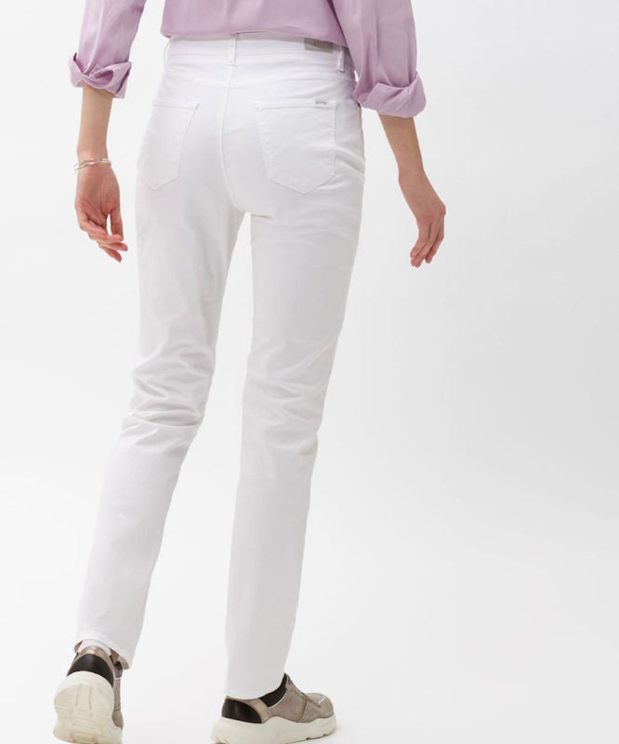 Bottoms Brax | Mary 5 Pocket Jeans | White