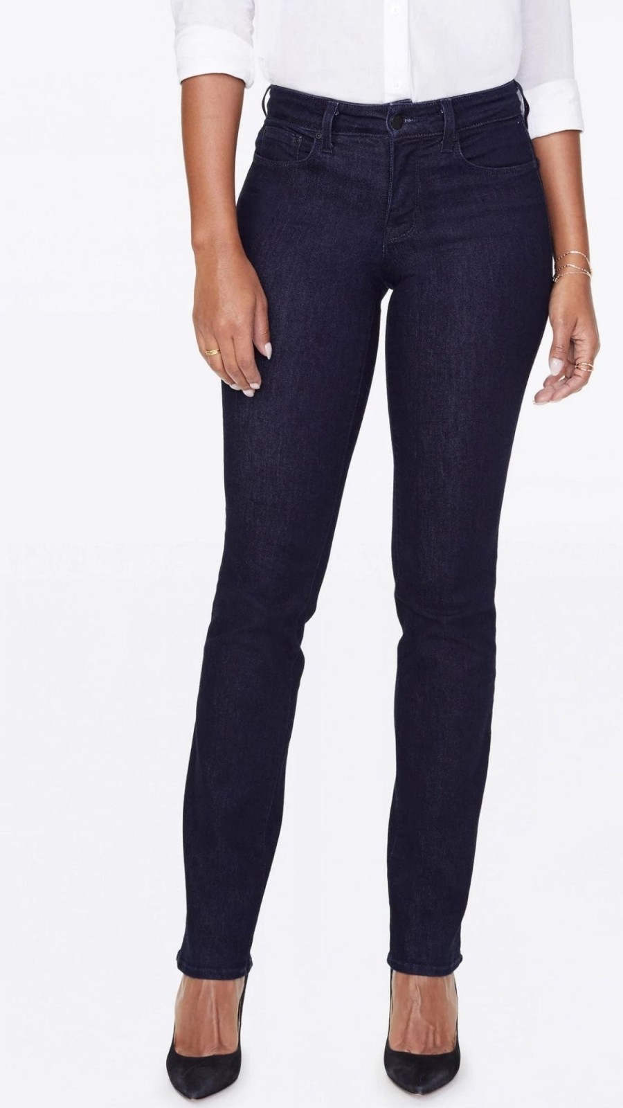 Bottoms NYDJ | Marilyn Straight Jeans | Rinse