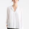 Tops Mela Purdie | Knife Pleat Blouse | White