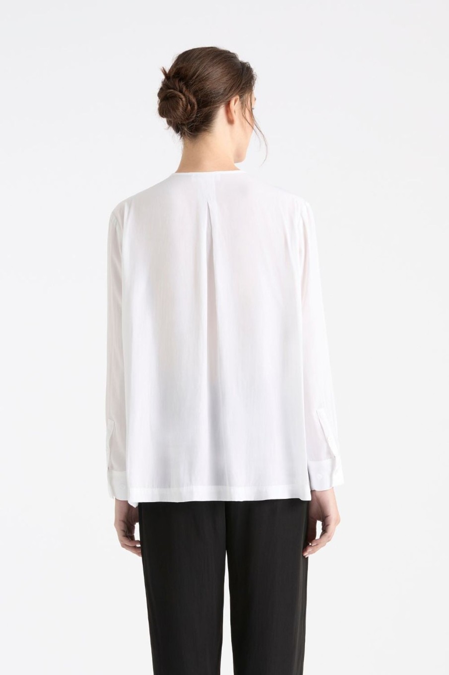 Tops Mela Purdie | Knife Pleat Blouse | White