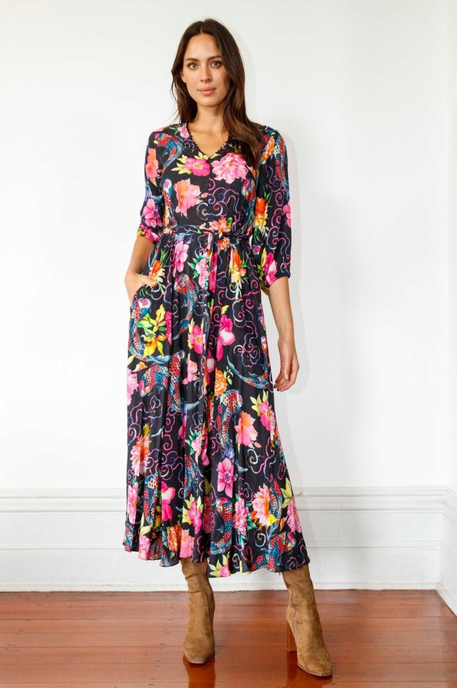 Dresses Lula Soul | Aashi Maxi Dress | Multi Print