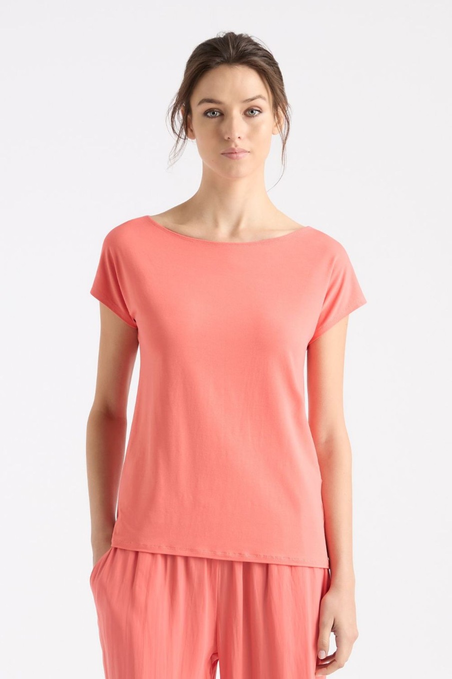 Tops Mela Purdie | Raglan Shell | Grapefruit