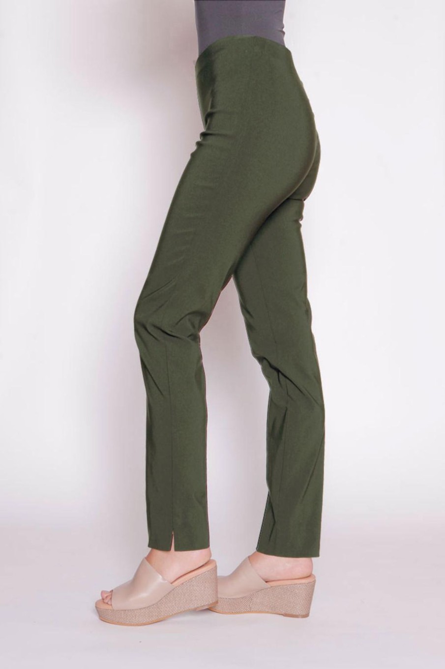 Bottoms M.E.L Australia | Chaucer Full Length Legging | Bayleaf