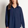 Tops Mela Purdie | Single Pocket Shirt | Navy