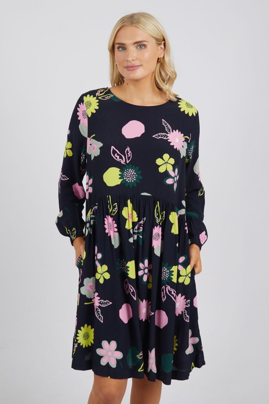 Dresses Elm Lifestyle | Mimosa Floral Dress | Mimosa Floral Print