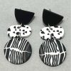 Accessories Silvermaple Collection | Isabella Clay Earrings | Black