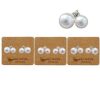 Accessories Fabienne | Cubic Pearl Earring | Cream