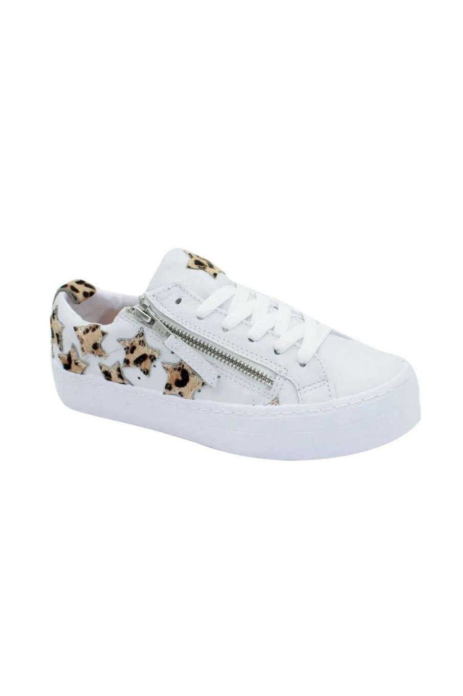 Accessories Human Shoes | Cuba Sneakers | White/Ocelot