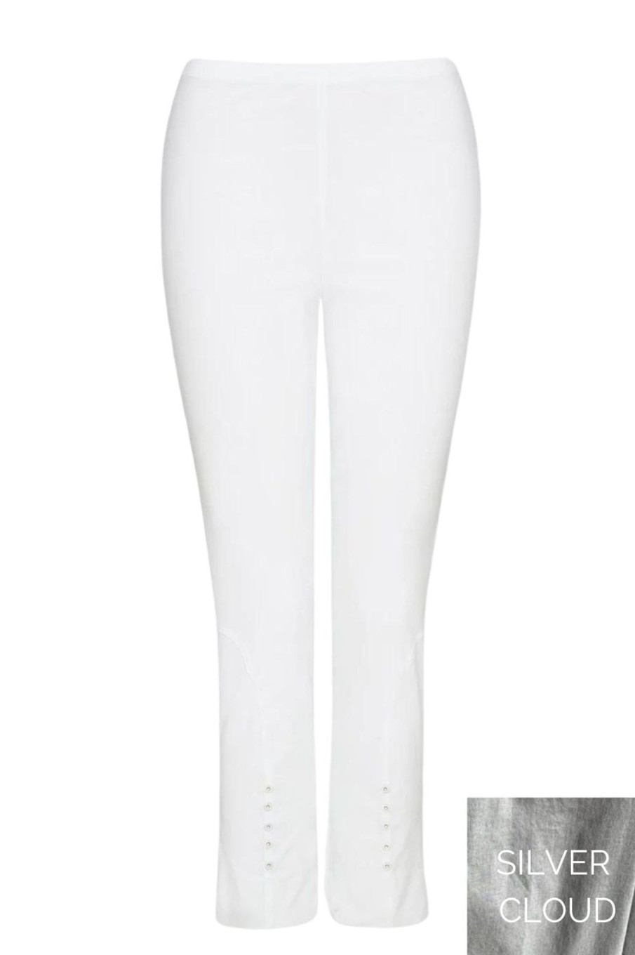 Bottoms Verge | Acrobat Slim Pant | Silver Cloud