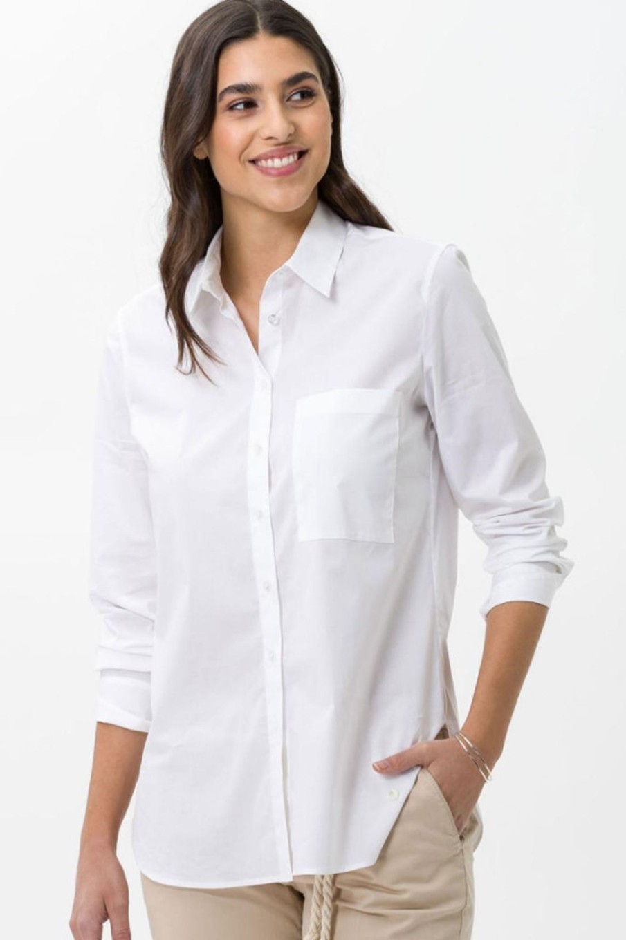 Tops Brax | Vic Shirt | White