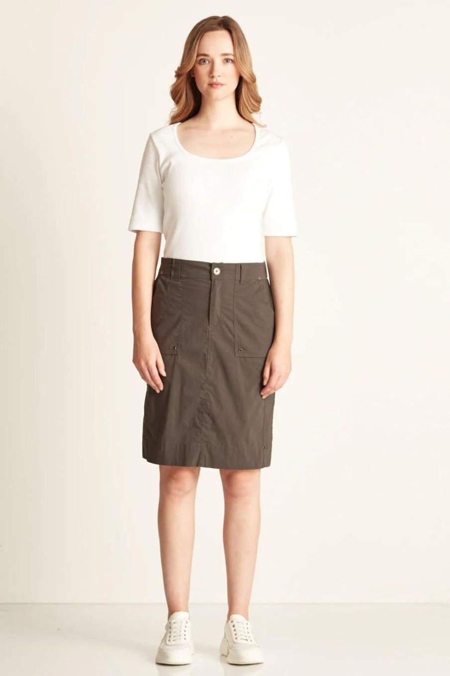 Bottoms Verge | Acrobat Legion Skirt | Gravel