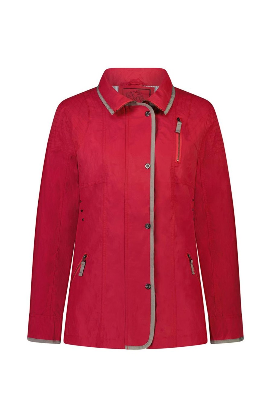 Tops Verge | Jubilee Coat | Raspberry