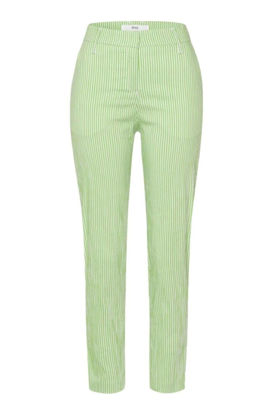 Bottoms Brax | Mara S Pant | Lime/White Stripe