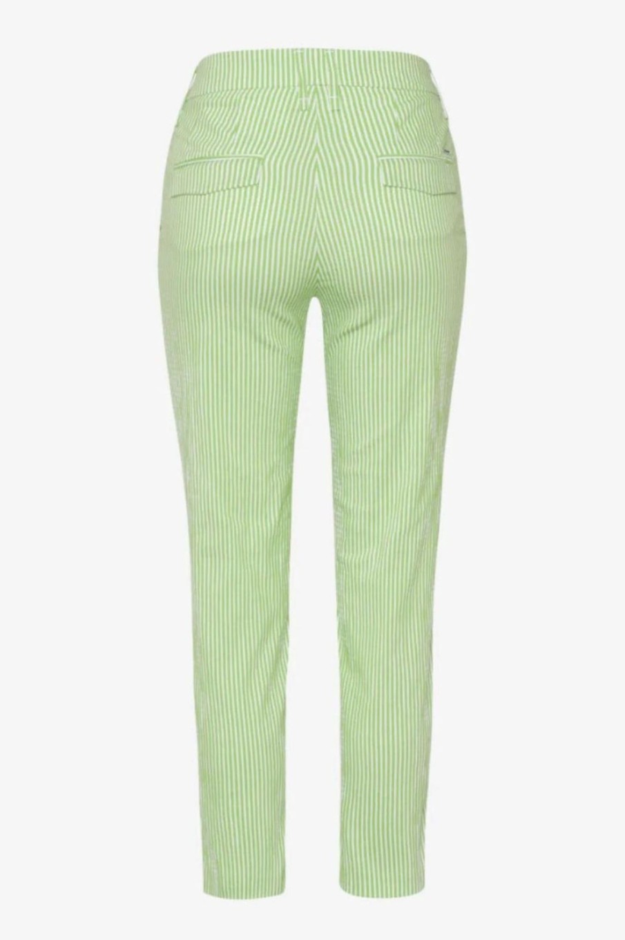 Bottoms Brax | Mara S Pant | Lime/White Stripe