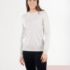 Tops Bridge u0026 Lord | Essential Crew Neck Pullover | Blush