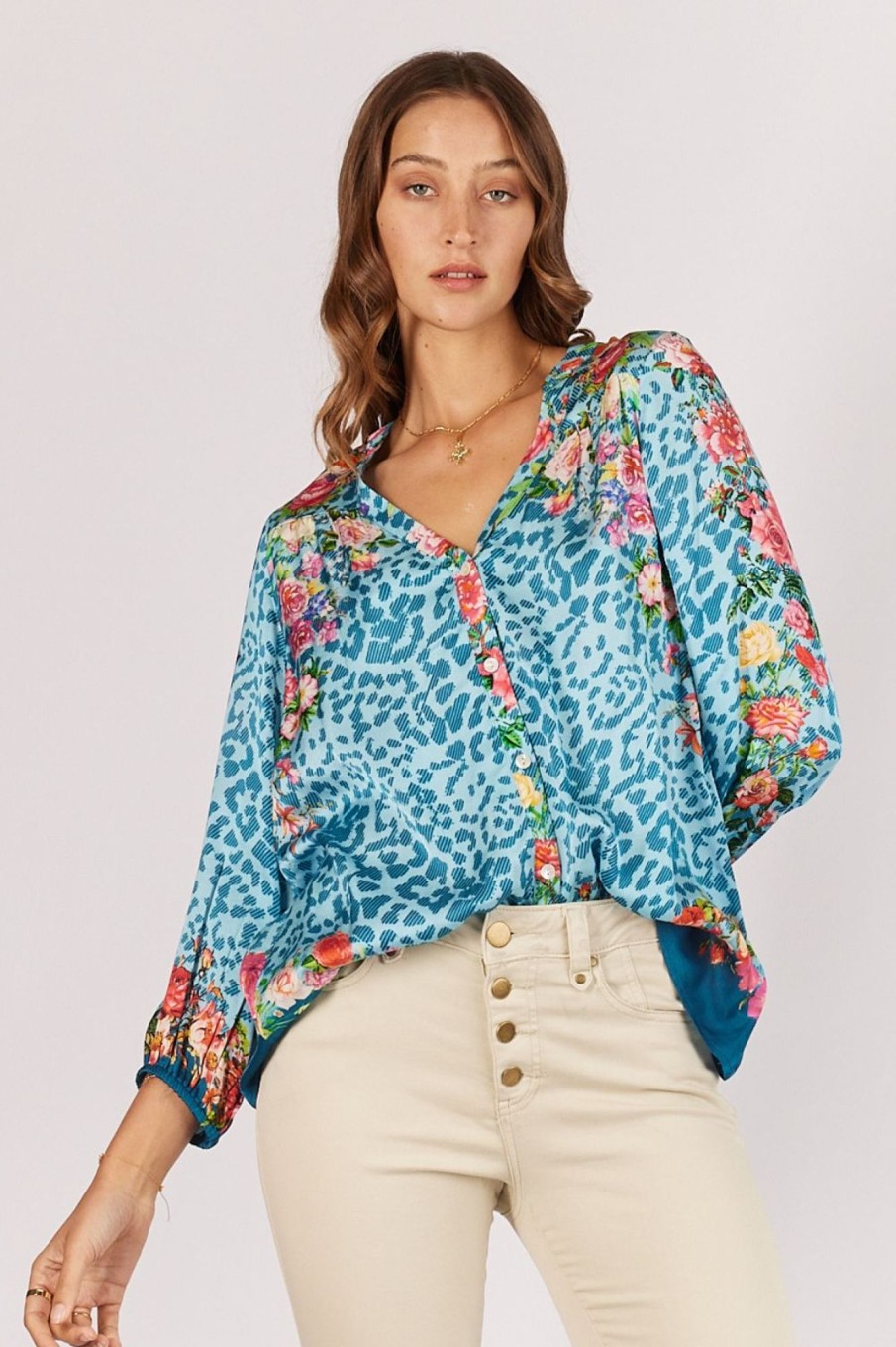 Tops Rubyyaya | Leopold Shirt | Blue