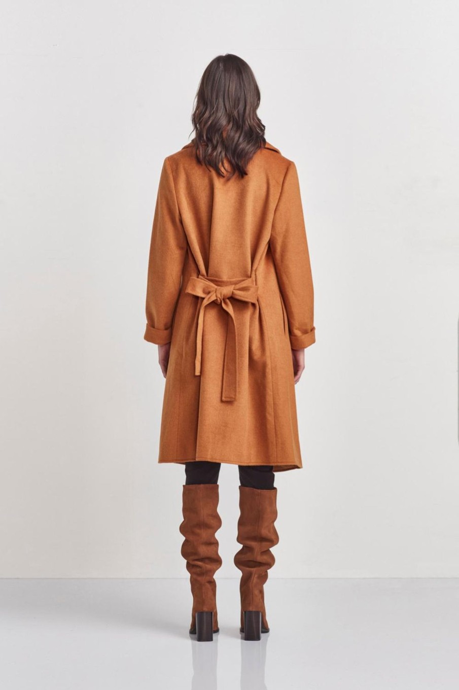 Tops Verge | Foxtail Coat | Caramel