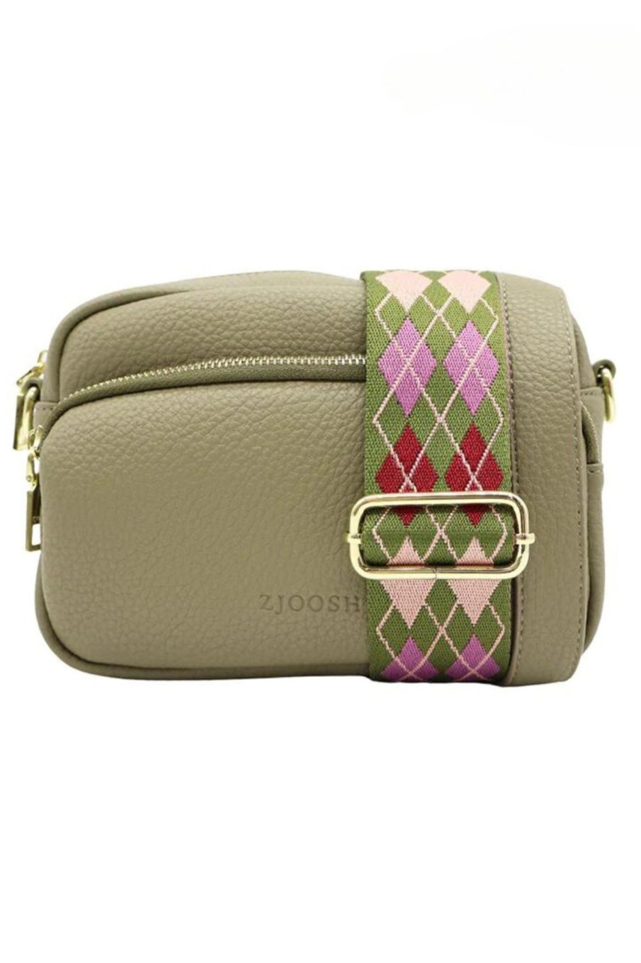 Accessories Zjoosh | Riley Cross Body Bag | Khaki