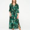 Dresses Oneseason | Long Poppy Dress | Seagrass Bay | Emerald