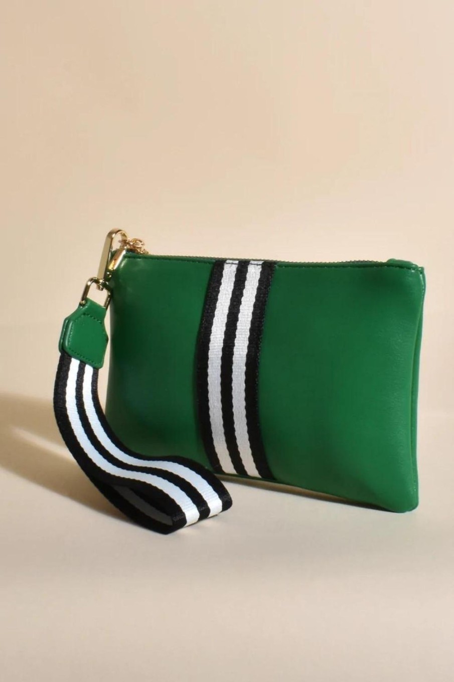 Accessories Fashion Express | Palmer Vegan Leather Pouch | Green