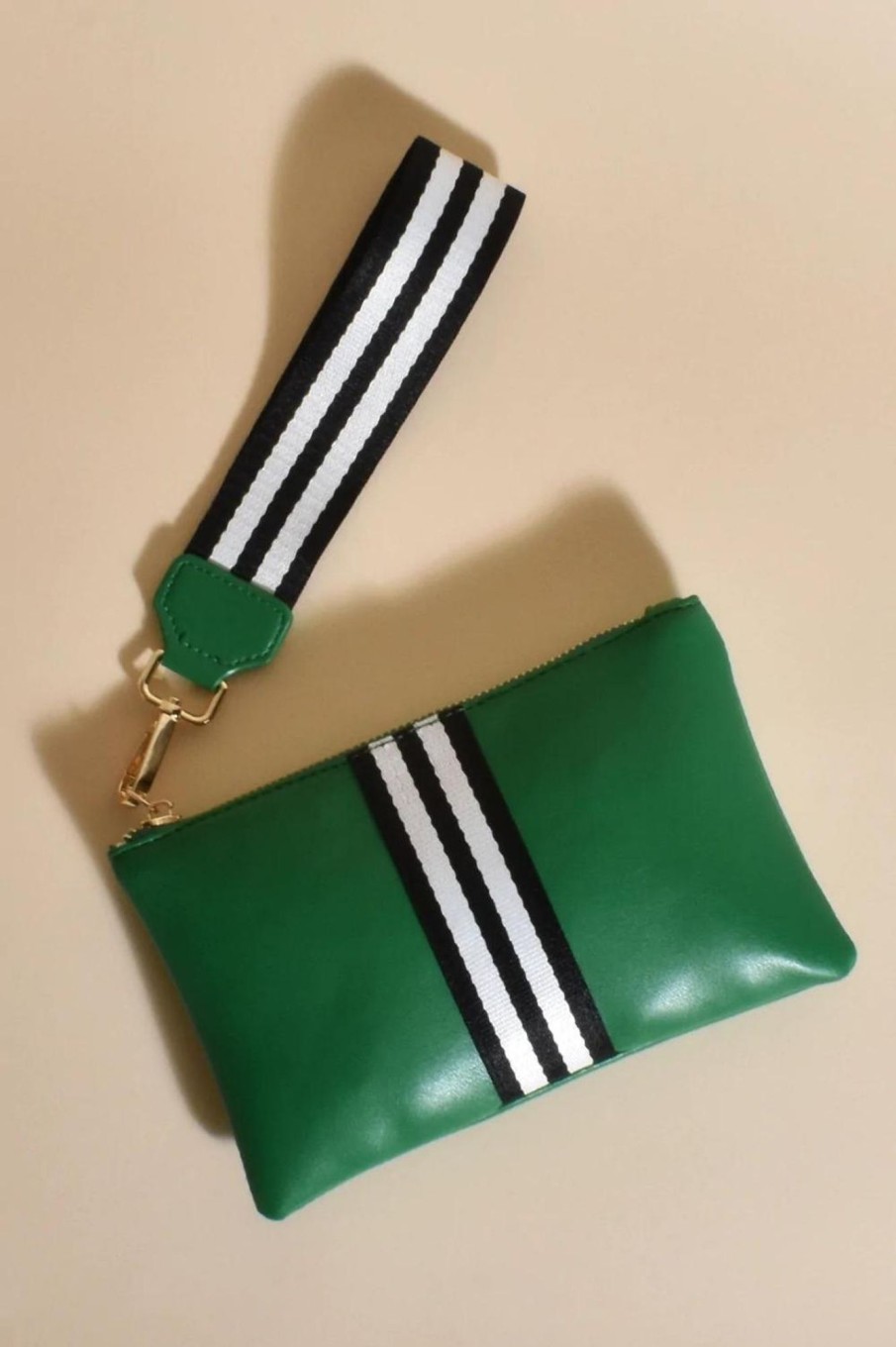 Accessories Fashion Express | Palmer Vegan Leather Pouch | Green