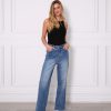 Bottoms Monaco Jeans | Darcy Wide Leg Jean | Blue Wash