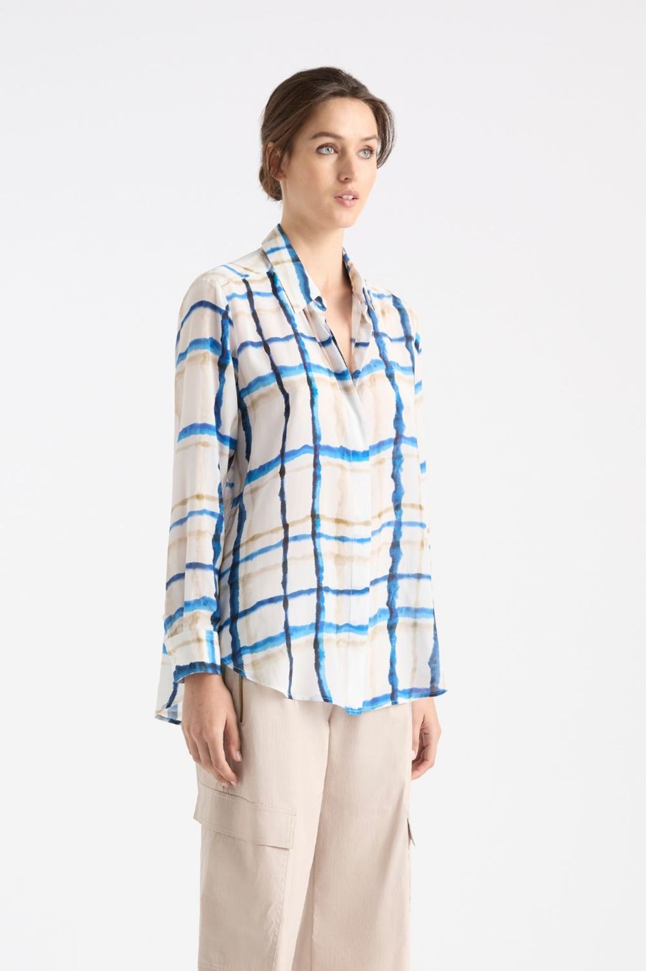 Tops Mela Purdie | Soft Shirt | Riviera Check