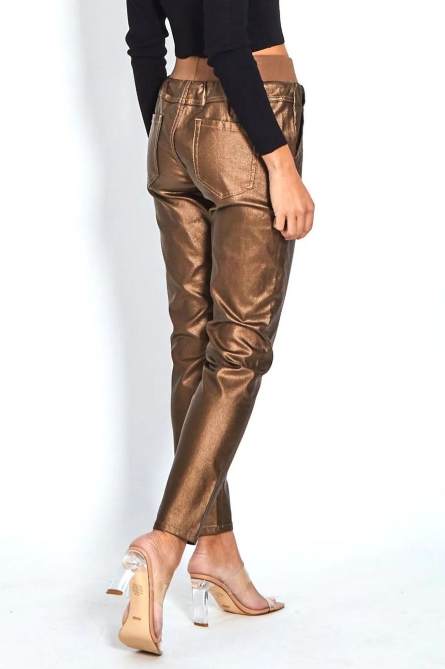 Bottoms Monaco Jeans | Riley Jogger Wax | Bronze