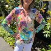 Tops Silvermaple Collection | Claire Shirt | Summer Garden