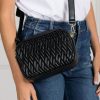 Accessories Zjoosh | Ruby Rouche Cross Body Bag | Black