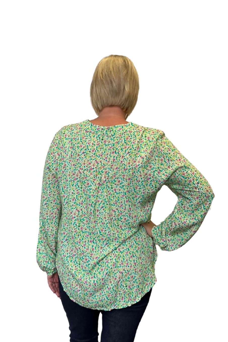 Tops Silvermaple Collection | Bella Shirt | Matisse Green Multi