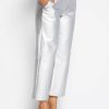 Bottoms Philosophy | Glimmer Coated 7/8 Culotte | Metallic