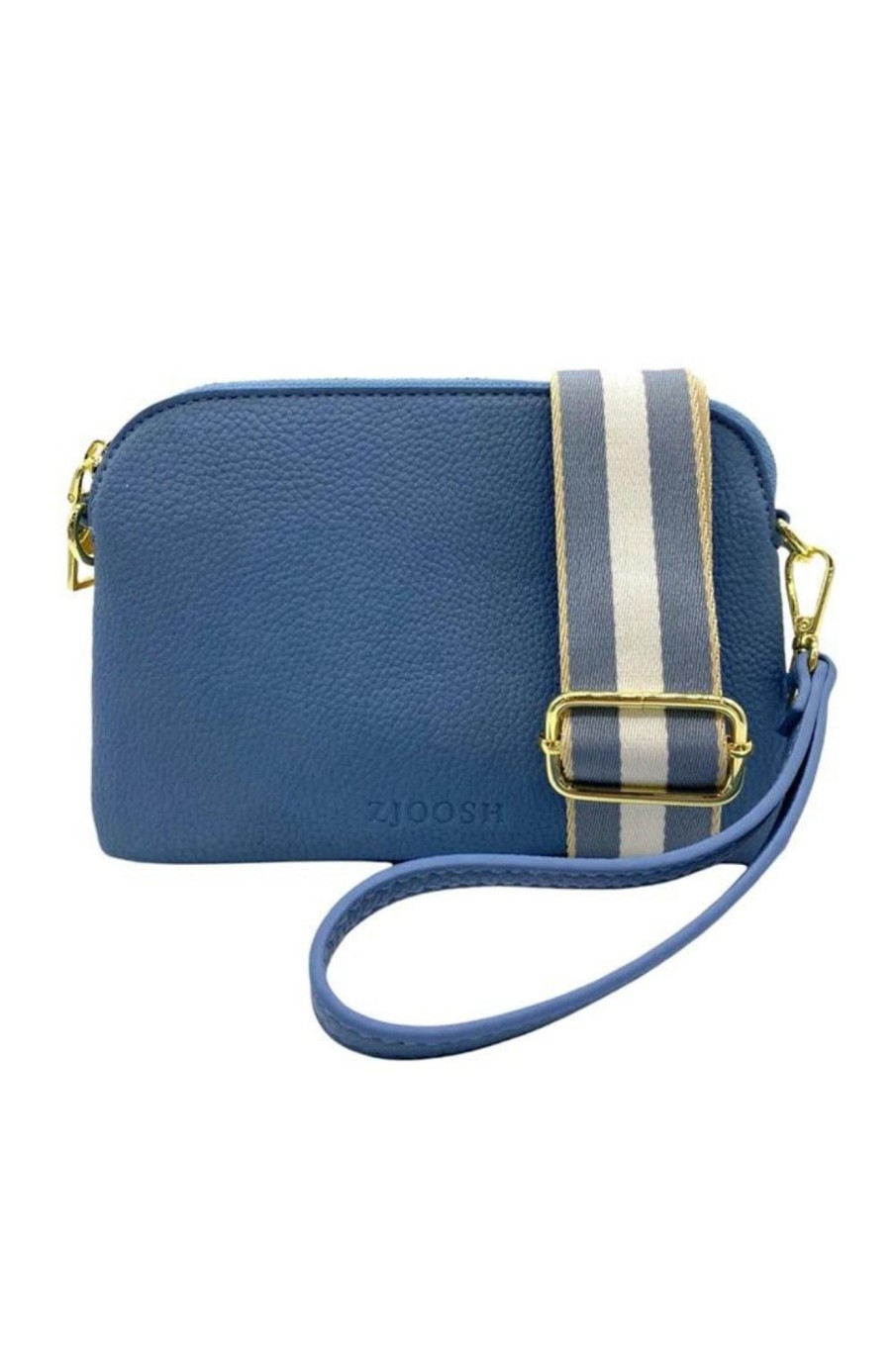 Accessories Zjoosh | Missy Hugo Cross Body Bag | Dusty Blue