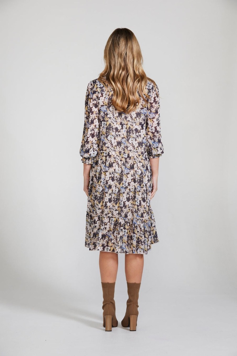 Dresses Lania | Park Floral Dress With Slip | Blush