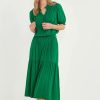 Bottoms Verge | Strike Skirt | Emerald