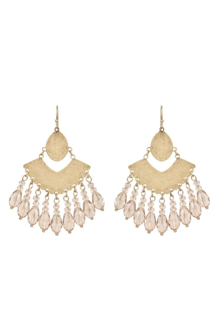 Accessories Haven | Azalea Stone Earring | Nude