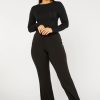 Bottoms Tani | Full Straight Pant | Black