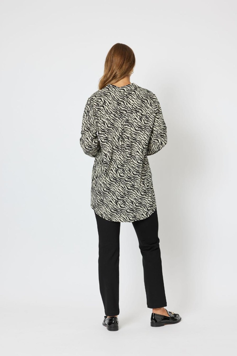 Tops Gordon Smith | Animal Shirt With Green Trim | Animal