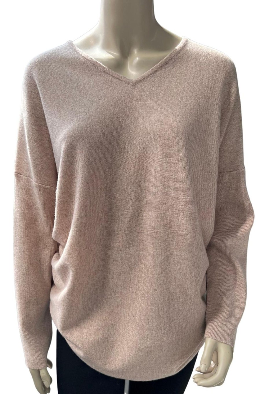 Tops Maglia | Cashmere Blend V Neck | Natural