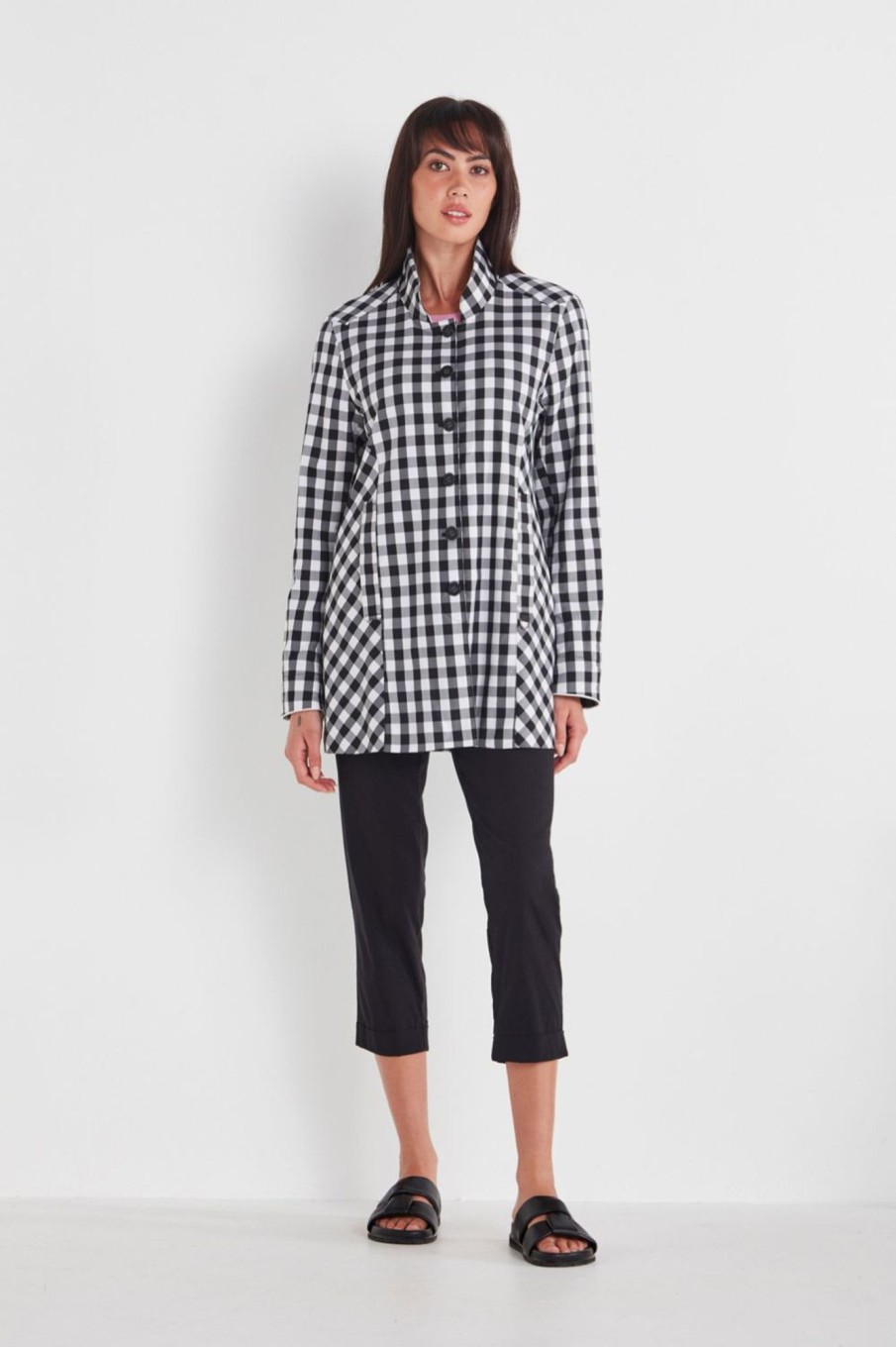 Tops Verge | Mav Jacket | Black Check