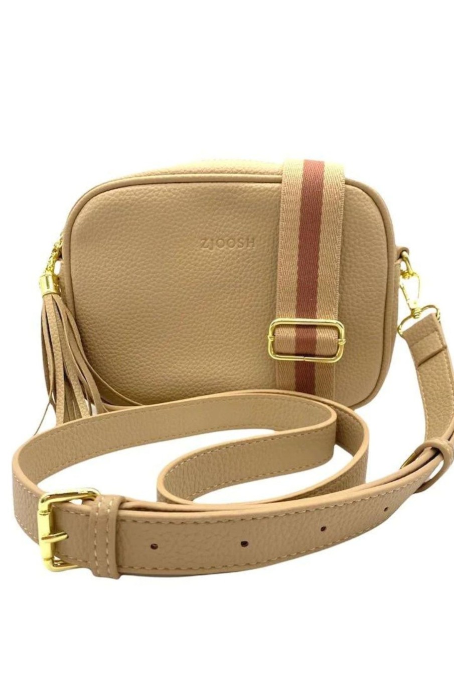 Accessories Zjoosh | Ruby Sports Cross Body Bag | Nude