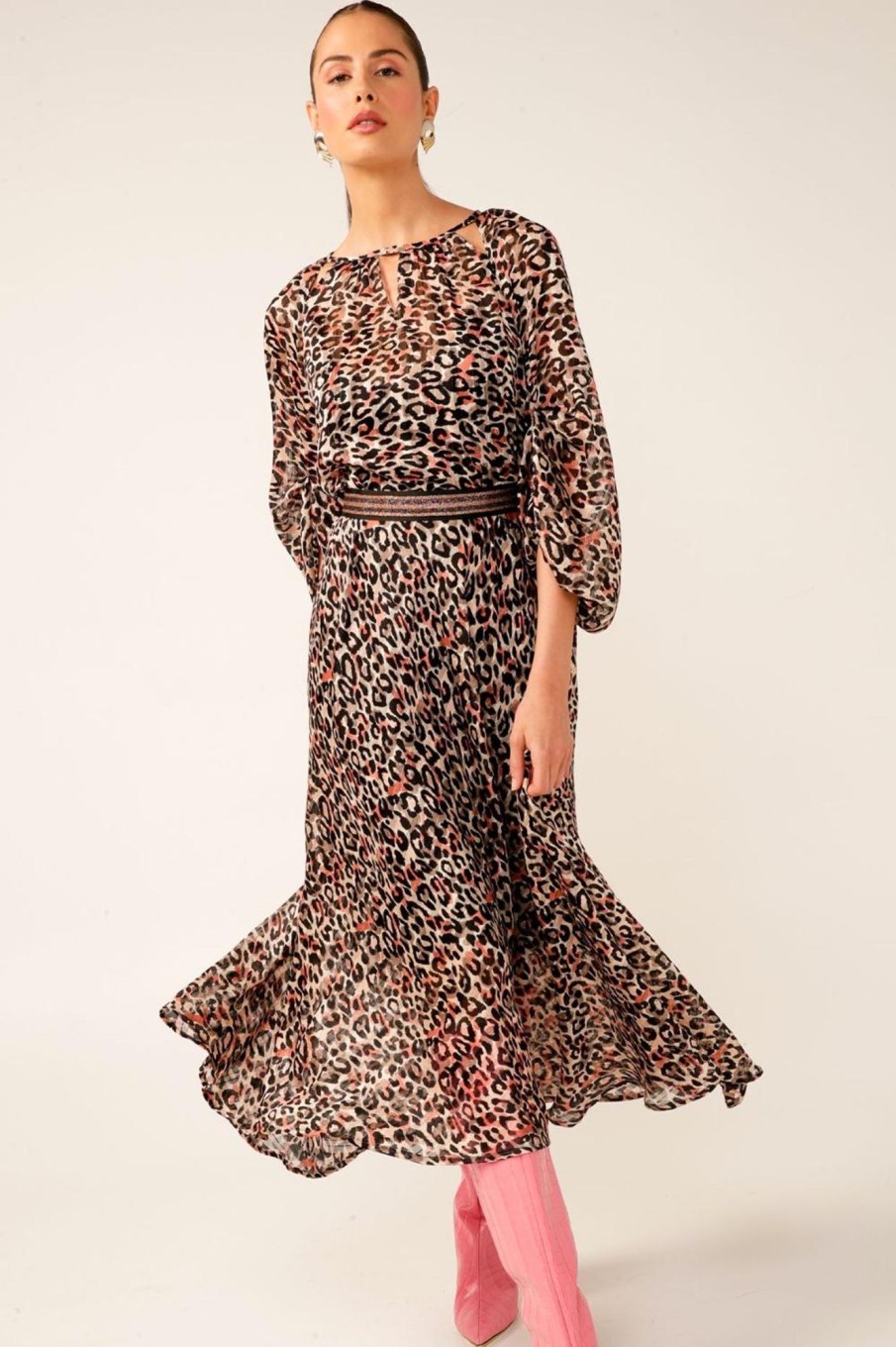 Dresses Sacha Drake | Chelsey Iris Dress | Leopard