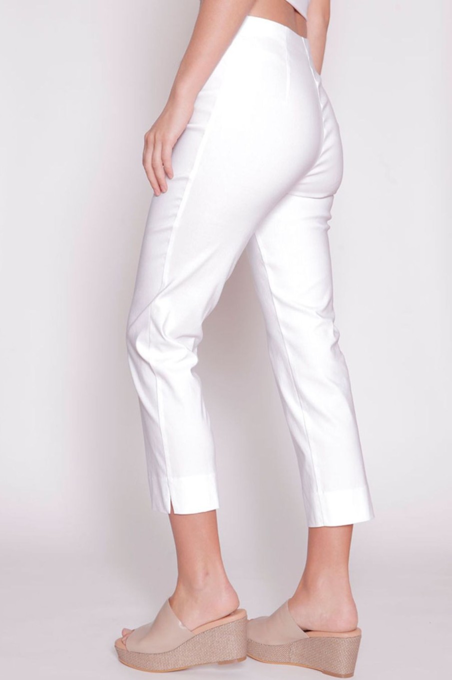 Bottoms M.E.L Australia | Chaucer 3/4 Length Legging | White