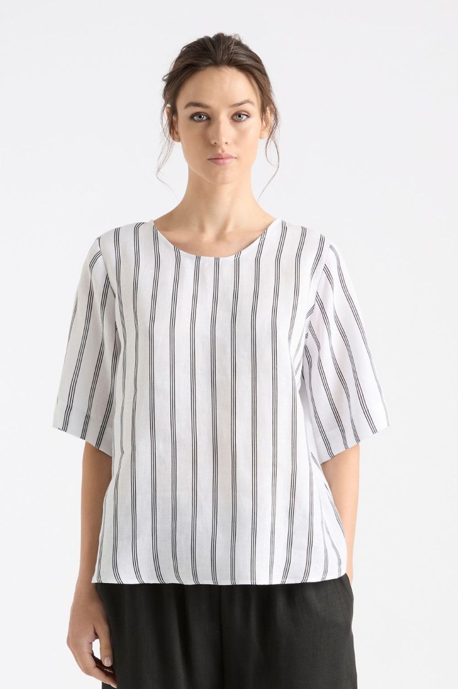 Tops Mela Purdie | Plaza T | Trio Stripe