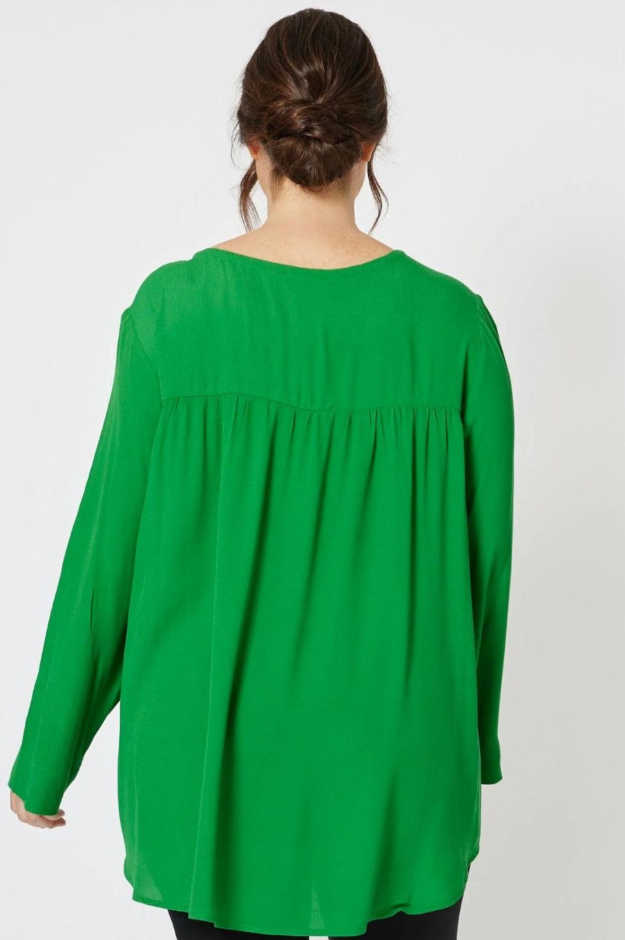 Tops Threadz u0026 Clarity | Kerryn Pocket Top | Green