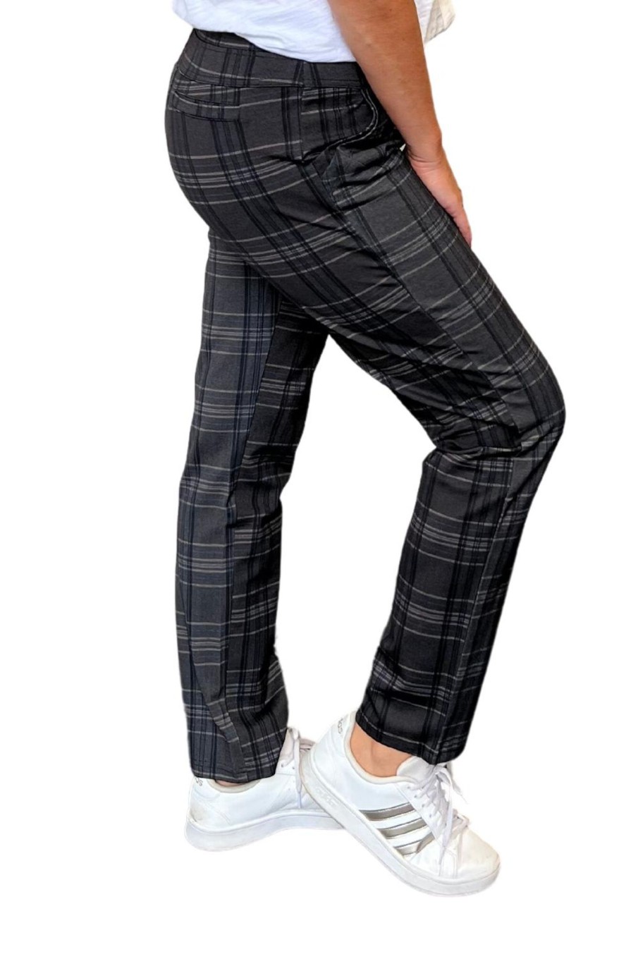 Bottoms Gabriella Frattini | Ponte Legging | Plaid