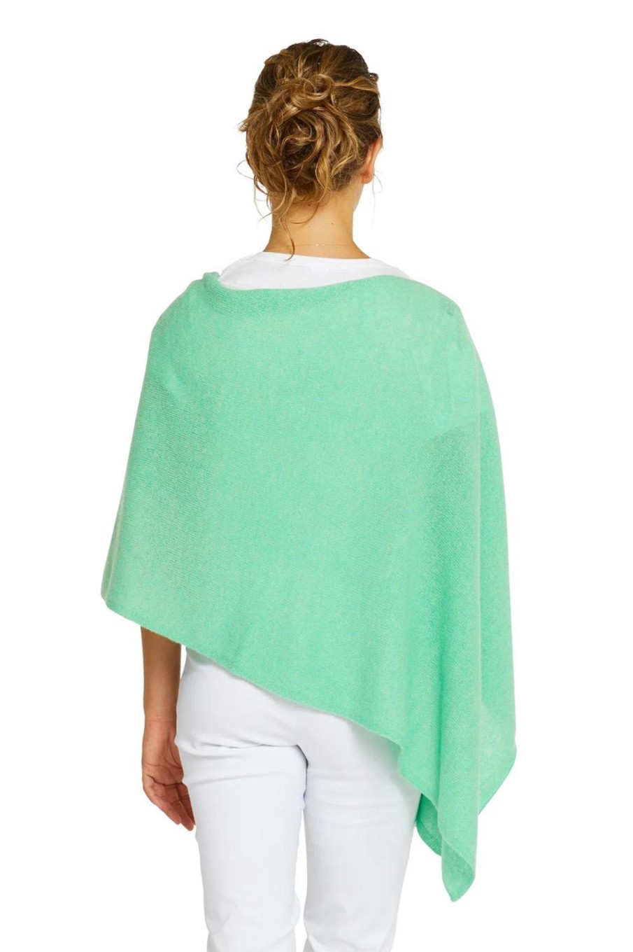 Tops Esperance u0026 Co | Cashmere Topper | Aloha Green