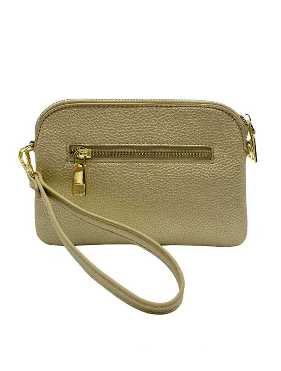 Accessories Zjoosh | Missy Hugo Cross Body Bag | Gold