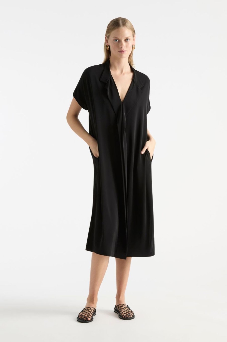 Dresses Mela Purdie | Diamond Wedge | Black