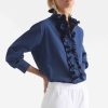 Tops Mela Purdie | Bistro Blouse | Ocean